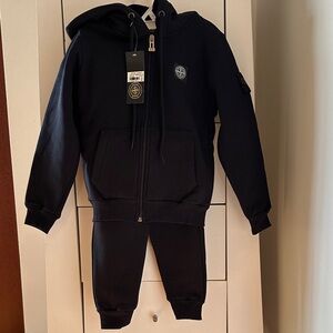 Stone Island boys 2 piece sweatsuit